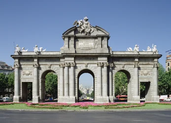 Blick auf das Alcala-Tor von Osten, 1774-78